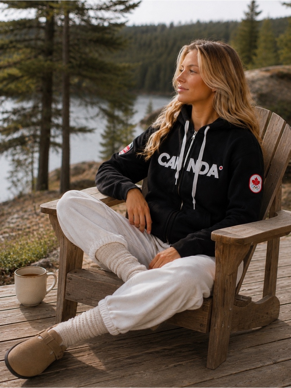 Roots Canada 2010 Vancouver olympics hoodie